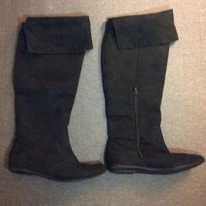 Faux Suede Boots